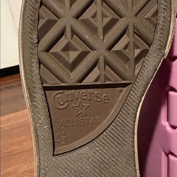 Black hightop platform converse - Picture 11 of 16